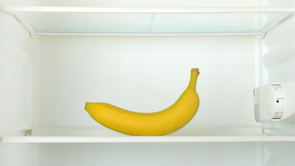 バナナは“1本ずつラップ”で黒くなりにくい