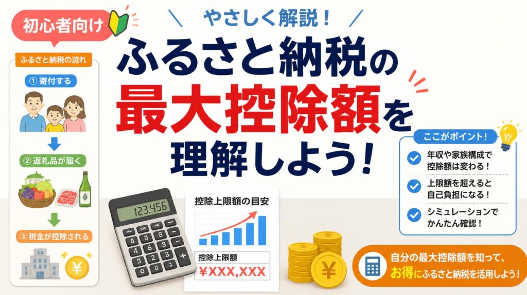 ふるさと納税の控除上限額を把握しよう