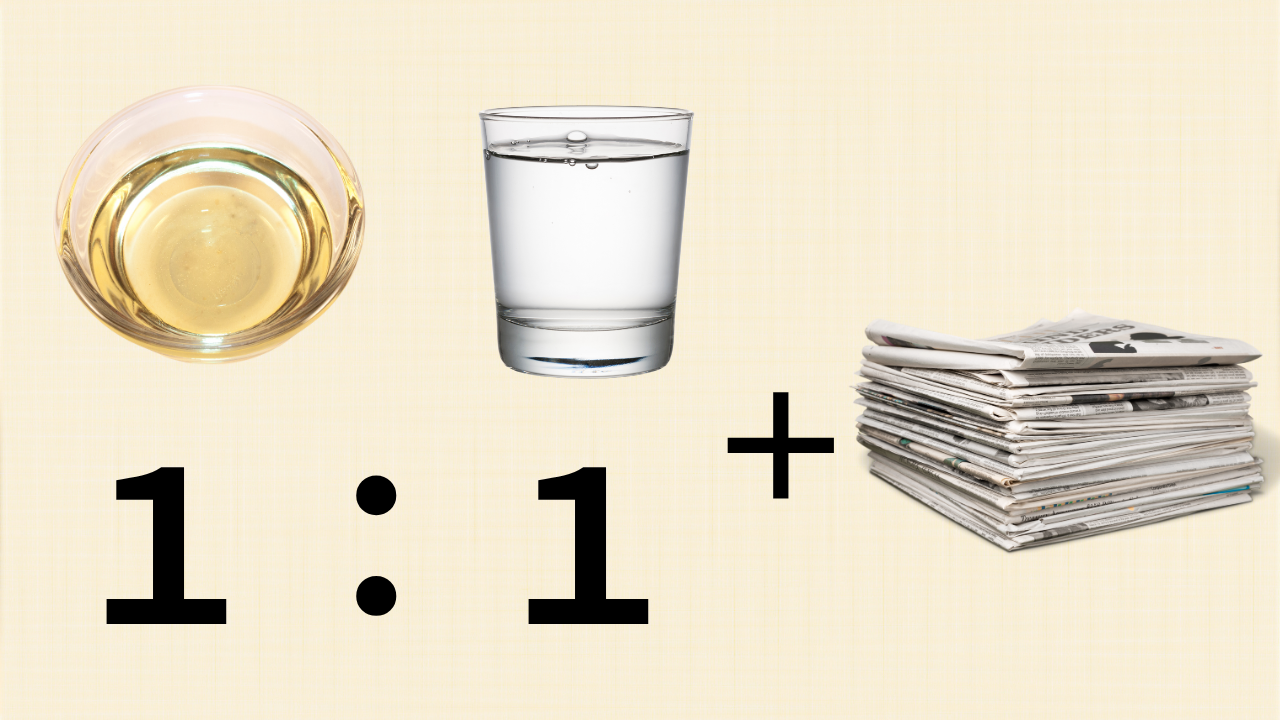 【窓掃除の裏技】酢×水1:1＋新聞紙でガラスがピカピカに！驚くほどキレイになる拭き方とは？