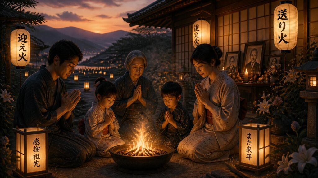 まとめ｜迎え火・送り火は“感謝を伝える心の時間”